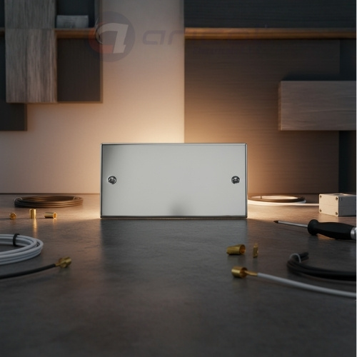 CHROME BLANK PLATE