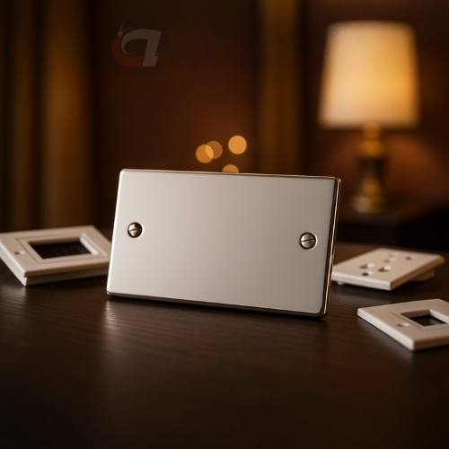 CHROME BLANK PLATE