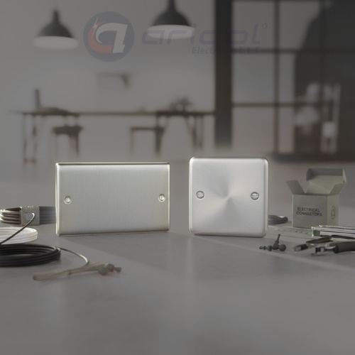 CHROME BLANK PLATE
