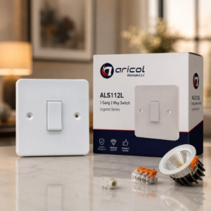 ARICOL 1 GANG 2 WAY SWITCH LEGEND SERIES