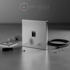 ARICOL 1G RJ45 DATA SOCKET(8 TERMINAL)C