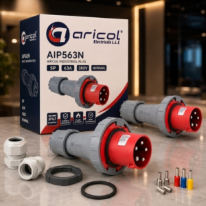 ARICOL INDUSTRIAL PLUG 5P63A 380V NORMAL