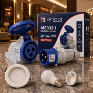 ARICOL INDUSTRIAL SOCKET3P32A 220V HEAVY DUTY