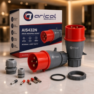 ARICOL INDUSTRIAL SOCKET 4PIN 32A 380V NORMAL