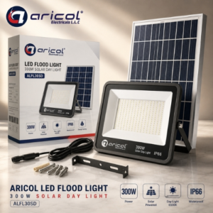 ARICOL LED FLOOD LIGHT 300W SOLAR DAY LIGHT