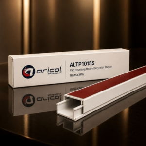 ARICOL PVC TRUNKING HEAVY DUTY WITH STICKER 10X15X3MTR