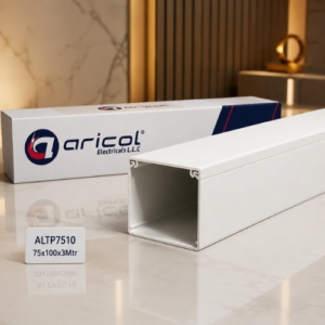 ARICOL PVC TRUNKING HEAVY DUTY WITHOUT STICKER 75x100x3Mtr