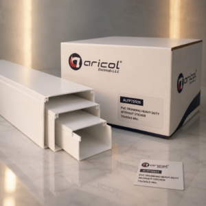 ARICOL PVC TRUNKING HEAVY DUTY WITHOUT STICKER 75x50x3 Mtr