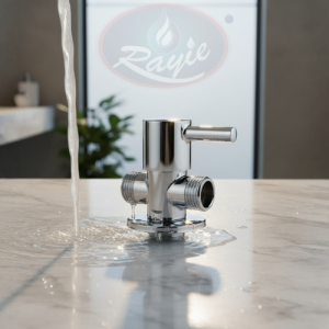 RAYIE ANGLE VALVE DUPLUX BRASS BODY