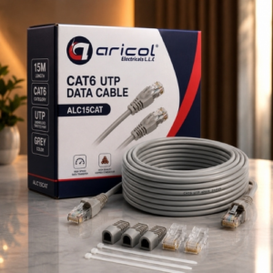 ARICOL 15M CAT6 UTP DATA CABLE GREY