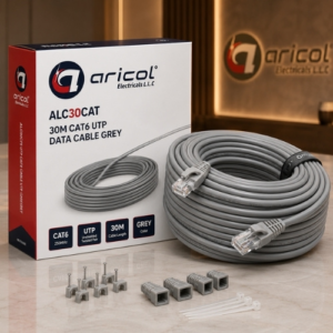 ARICOL 30M CAT6 UTP DATA CABLE GREY