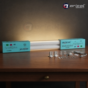 ARICOL 4FEET 20 WATTS SINGLE LED WATER PROOF FITTINGS WITH TUBE