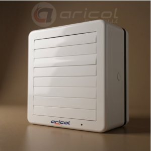 ARICOL 6 INCH AUTO SHUTTER EXHAUST FAN PVC SQUARE