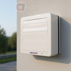 ARICOL 9 INCH AUTO SHUTTER EXHAUST FAN PVC SQUARE