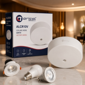 ARICOL CEILING ROSE WHITE VICTORY SERIES