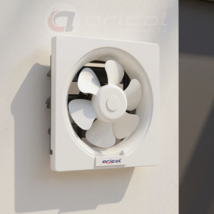 ARICOL 10 INCH EXHAUST FAN SQUARE WITH PVC SHUTTER