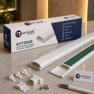 ARICOL PVC TRUNKING FLOOR WITH STICKER 30x10x2Mtr