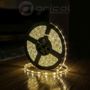 ARICOL LED STRIP LIGHT 12V 5 MTR WARM WHITE