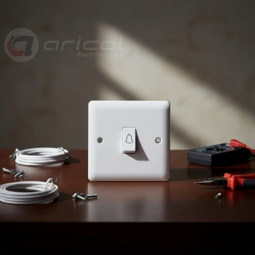 ARICOL 10A BELL SWITCH WHITE VICTORY SERIES