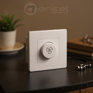 ARICOL SPEED CONTROL FAN SWITCH WHITE VICTORY SERIES