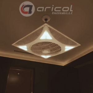 CEILING FAN 60X60 WITH LIGHTS