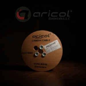 ARICOL BLACK CAMERA CABLE 305 MTR WITHOUT POWER