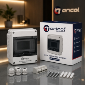 ARICOL PVC DISTRIBUTION BOX 3 WAY