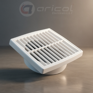 ARICOL DUCT SHUTTER 8-INCH SQUARE PVC