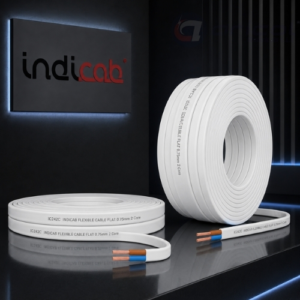 INDICAB FLEXIBLE CABLE FLAT 0.75mm 2 Core