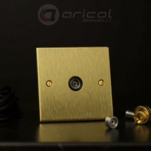 GOLD ISOLATED COAXIAL SOCKET