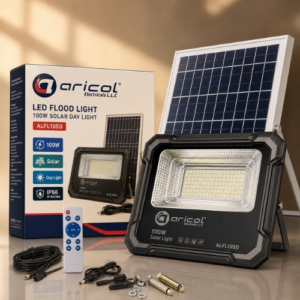 ARICOL LED FLOOD LIGHT 100W SOLAR DAYLIGHT