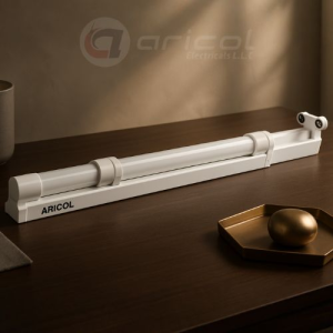 ARICOL LED T8 BATTEN FITTING 2FT DOUBLE SLIM WITH TUBE