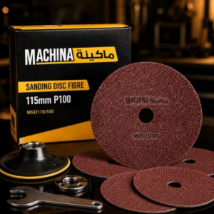 MACHINA SANDING DISC FIBRE 115mm P100