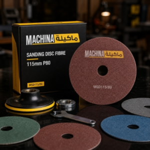 MACHINA SANDING DISC FIBRE 115mm P80