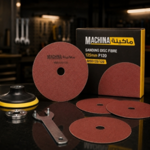 MACHINA SANDING DISC FIBRE 125mm P120