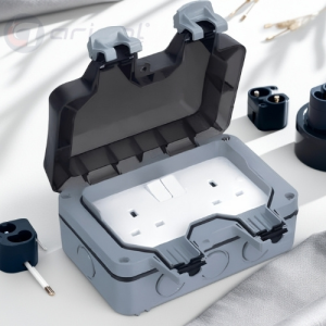 ARICOL WEATHER PROOF SWITCHED SOCKET 13A2G HEAVY