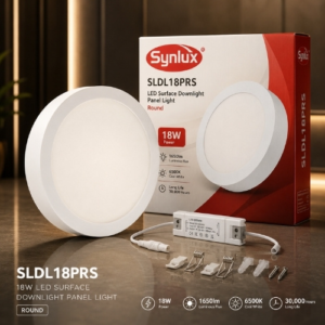 SYNLUX 18W LED PANAL ROUND SURFACE DOWNLIGHT