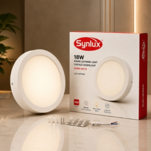 SYNLUX 18W ROUND LED PANAL ROUND SURFACE DOWNLIGHT WARM WHITE