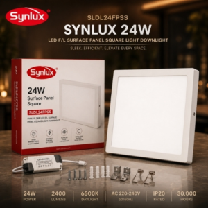 SYNLUX 24W LED F/L SURFACE PANEL SQUARE LIGHT DOWNLIGHT