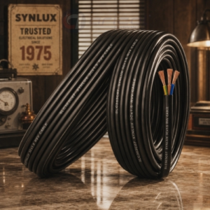 SYNLUX 3CORE x 1.5 RVV CABLE BLACK