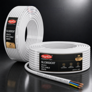 SYNLUX 3CORE x 2.5 RVV CABLE WHITE
