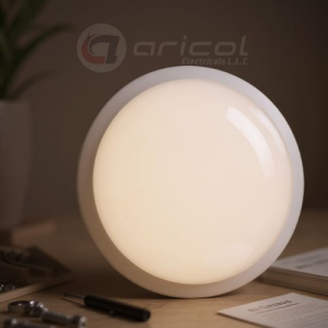 ARICOL LED BULK HEAD FITTINGS 18W ROUND WHITE DAY LIGHT