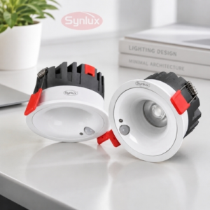 SYNLUX 12W RECESSED DOWNLIGHT WITH SENSOR DAY LIGHT